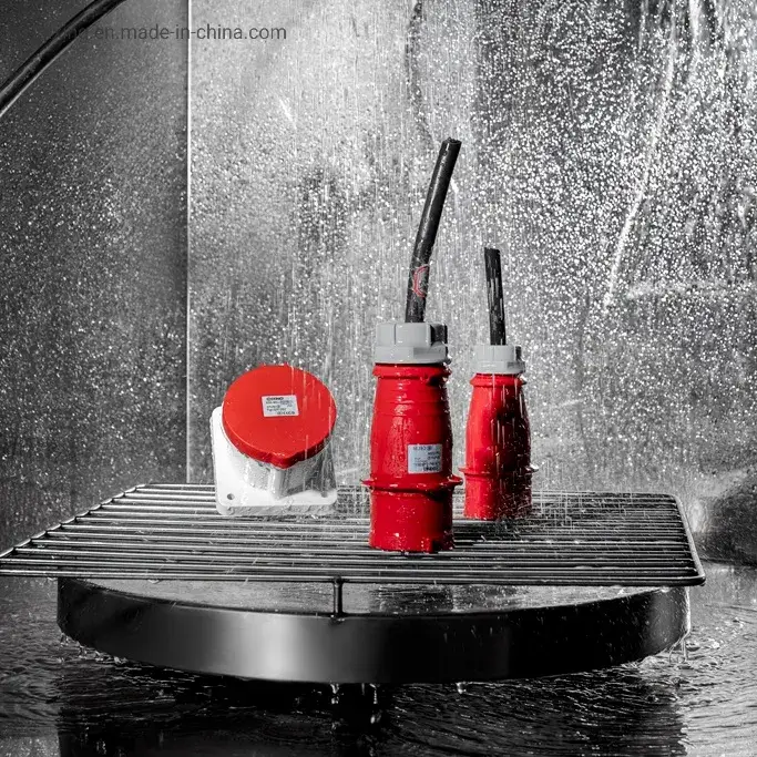 Đầu cắm IP67 chống thời tiết, đạt chứng nhận CE - Mã sản phẩm: QX826