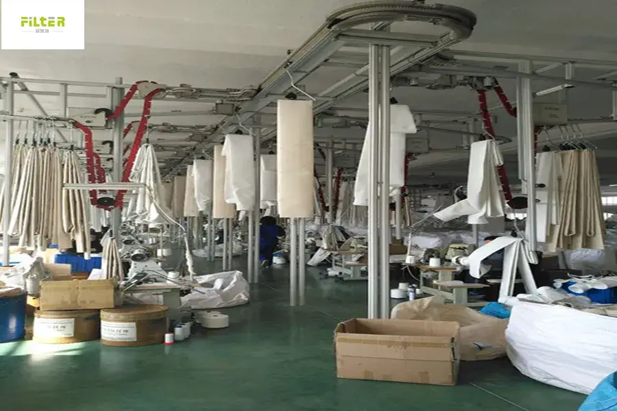 Bags lọc bụi chịu nhiệt cao với các loại vật liệu PPS, Nomex, PTFE, P84 và sợi thủy tinh tùy chỉnh