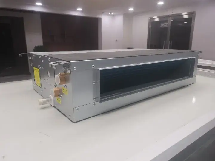 Hệ thống nước siêu mỏng làm mát và sưởi ấm không khí trung tâm - Quạt cuộn trần nằm ngang