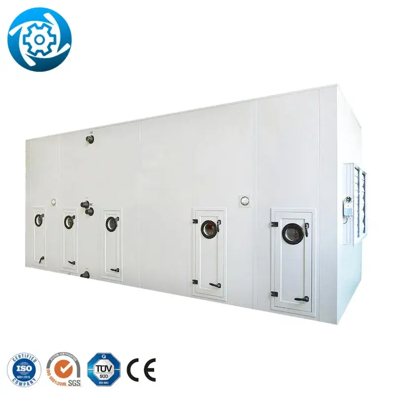 Thiết bị xử lý không khí cho hệ thống làm nguội nước, 4 hàng Trần loại Ahu với Máy Tuyere luồng Jet