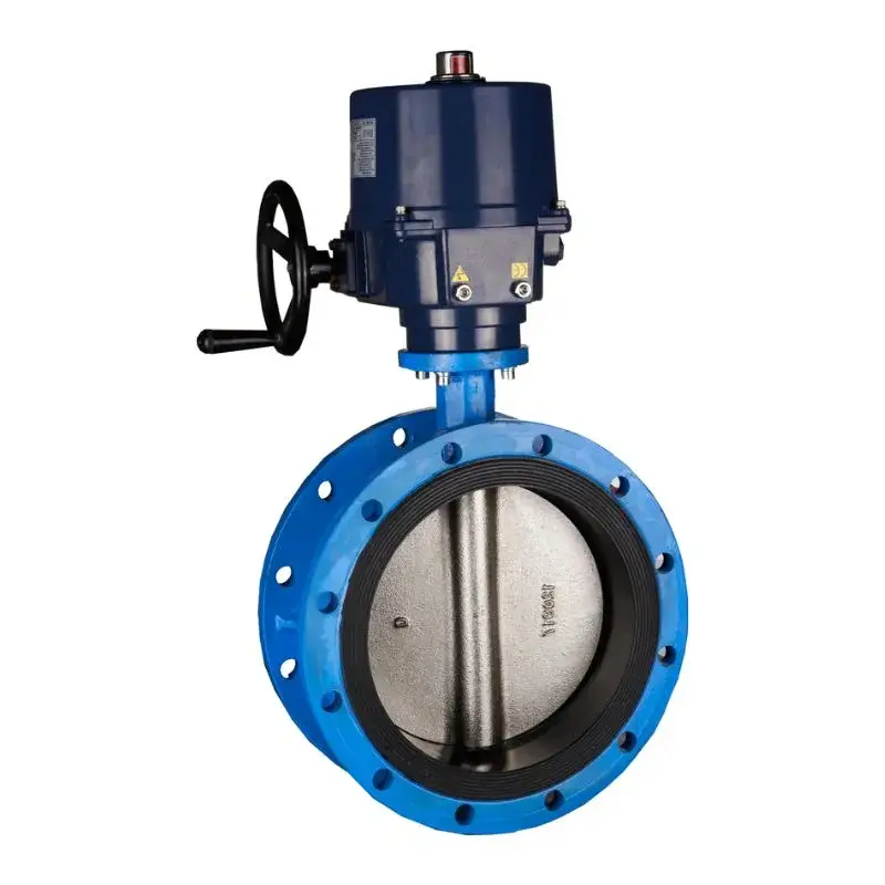 Van bướm đồng tâm mặt bích gang dẻo Pn16 - Giải pháp truyền động điện hiệu quả