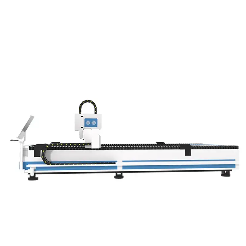 Máy cắt laser sợi quang kiểu gantry kích thước lớn dành cho công việc cắt chính xác và nhanh chóng