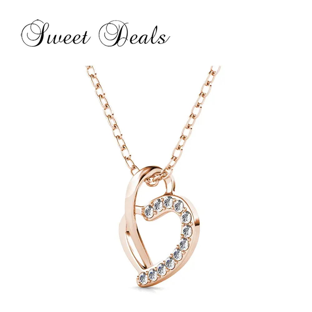 Dây chuyền pendant hình trái tim chất lượng, phụ kiện thời trang phong cách cho phái đẹp