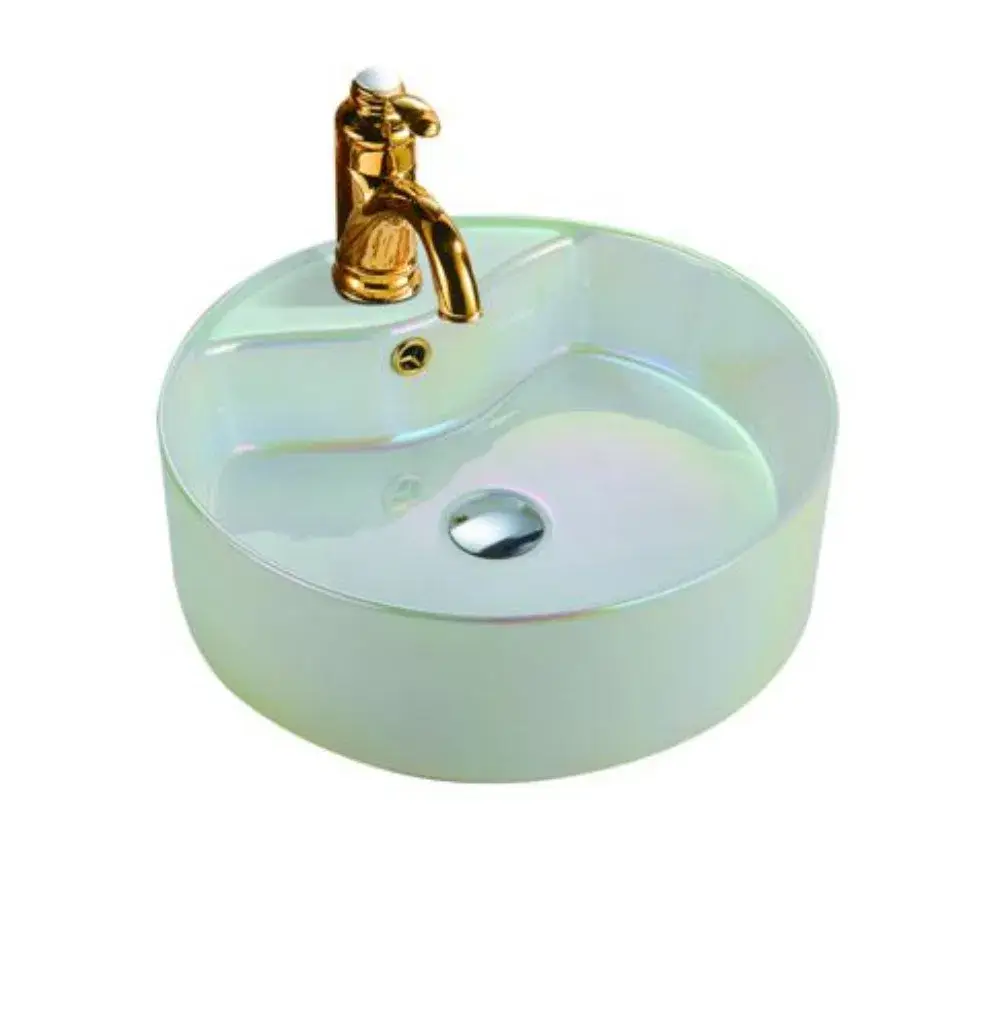 Bộ thoát nước chậu rửa phòng tắm được làm từ đồng mạ điện và chrome, có nắp thoát nước đi kèm
