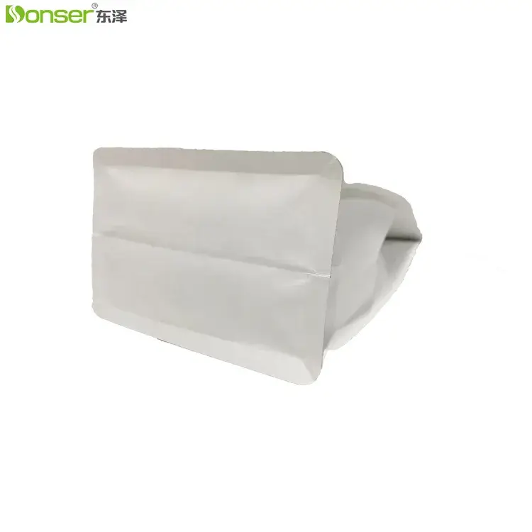 Túi lưu trữ cà phê chất lượng cao, 800g, tùy chỉnh 8 Túi nhựa ziplock bên hông