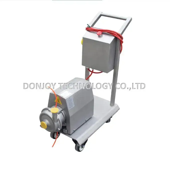 Bơm tự hút inox dùng để vệ sinh loại CIP-L cho chất lỏng độ nhớt thấp