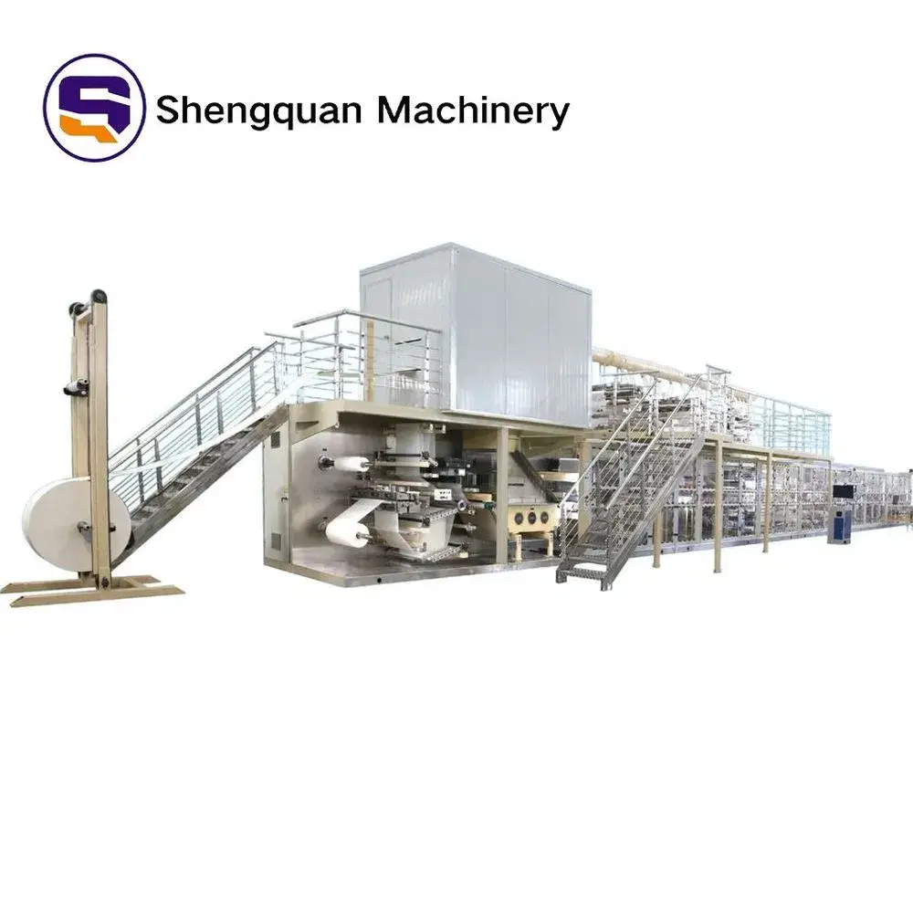 Máy sản xuất tấm lót y tế dùng một lần 300m với hiệu suất cao và tích hợp cảm biến