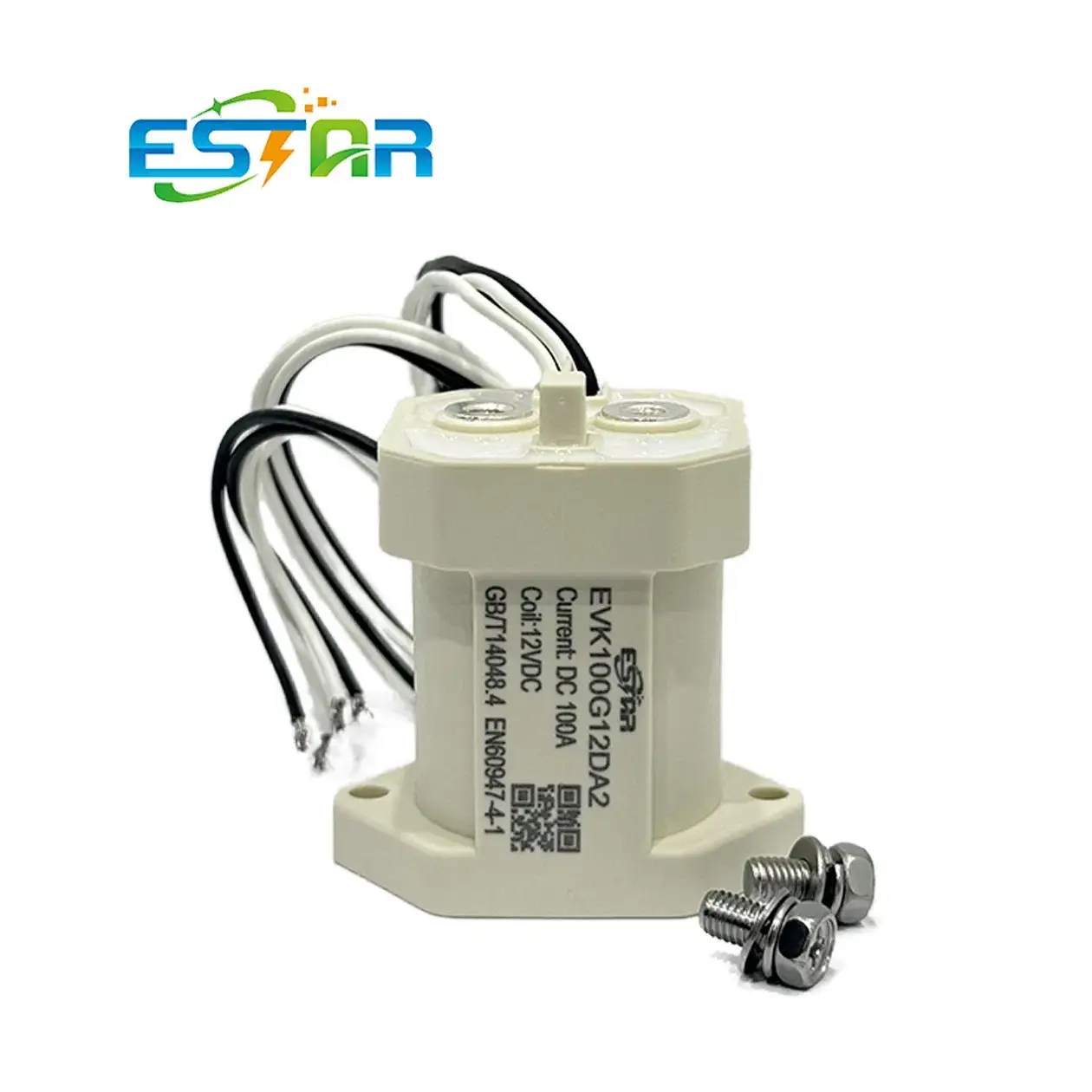 Rơ le EVK100 DC 100A 12-1000VDC Cuộn 24V - Thiết bị Công tắc điện áp cao