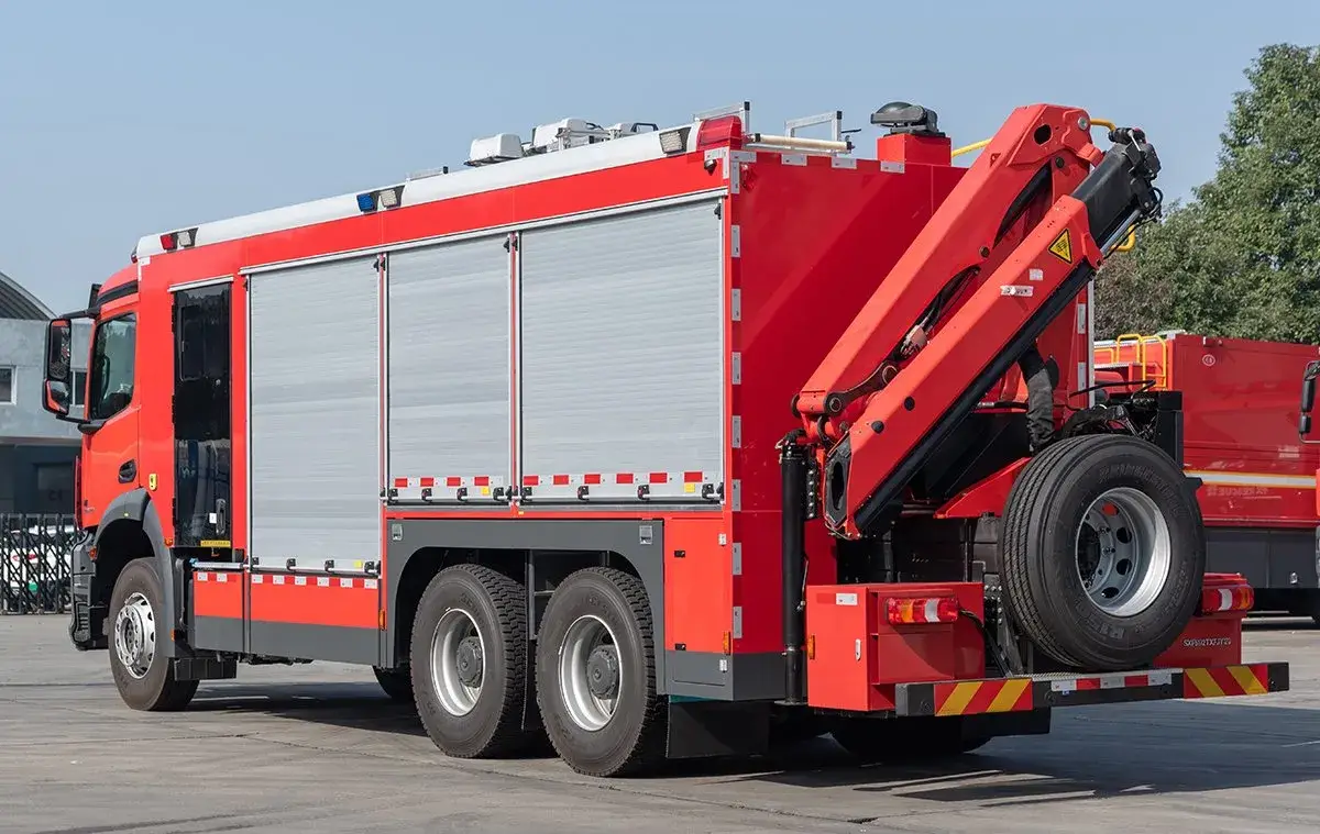 Nhà máy sản xuất xe cứu hỏa điện 6X6 chất lượng cao và đáng tin cậy