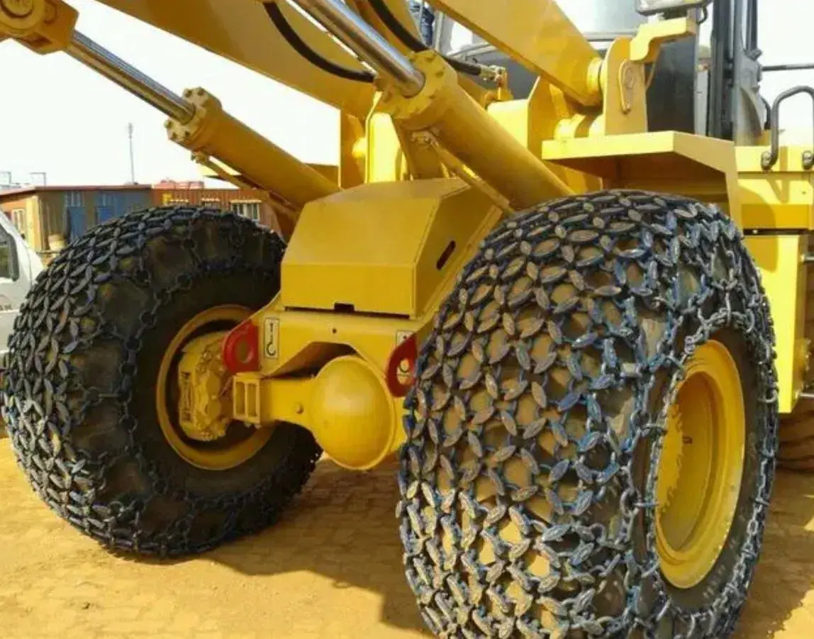 Dây xích chống chặn hao mòn lốp, dành cho máy xúc kích thước 23.5-25 và 17.5-25