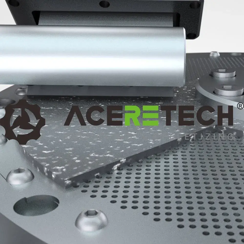 Thiết bị sản xuất tái chế chai nhựa của Aceretech - không sử dụng lưới