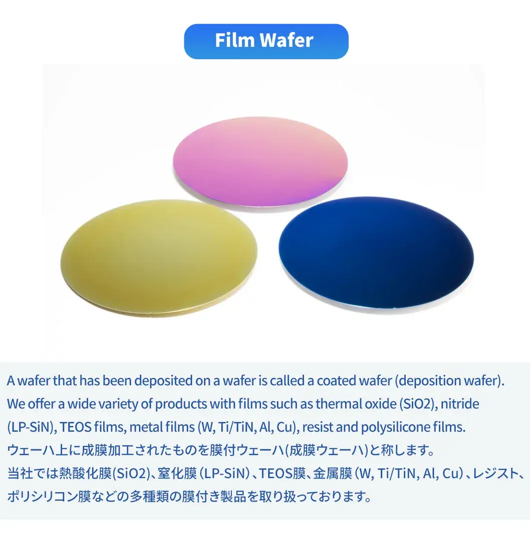 Nhập khẩu Wafer Silicon Giả chất lượng cao, phù hợp cho sản xuất Silicon hình ảnh 14-description