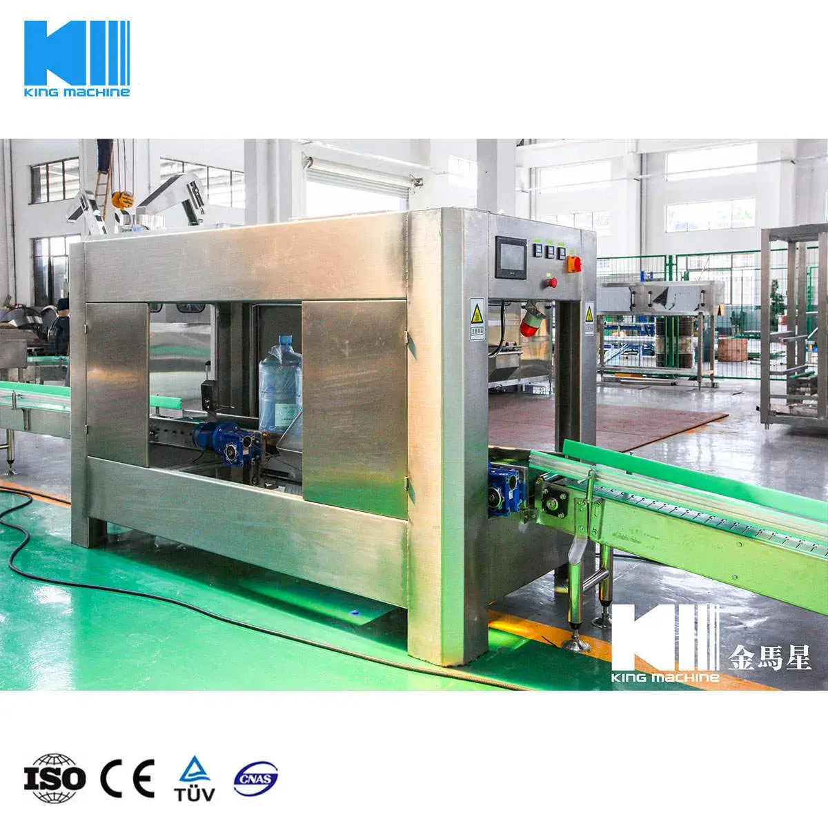 Máy chế biến chai đựng nước dung tích 120-200 lít, sản xuất từ Trung Quốc