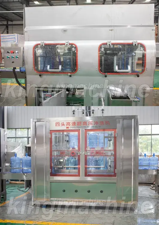 Máy chế biến chai đựng nước dung tích 120-200 lít, sản xuất từ Trung Quốc hình ảnh 17-description