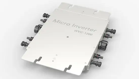 Bộ biến tần vi mô công suất 1200W với hiệu suất biến tần đỉnh 95% hình ảnh 1-description