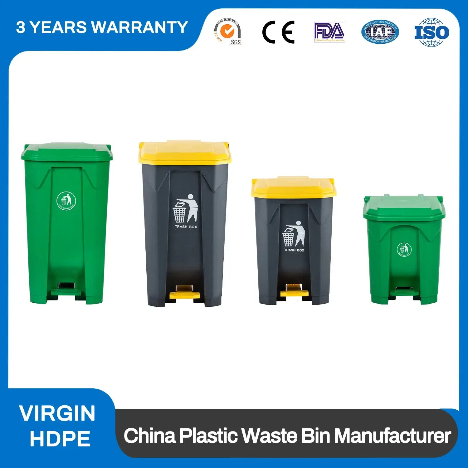 Thùng rác nhựa tái chế Eco Green: Lựa chọn hoàn hảo cho cộng đồng đô thị và công viên