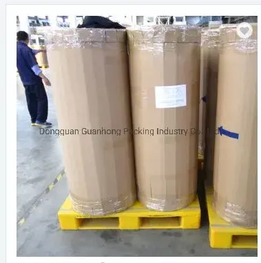 Băng dính đóng gói màu nâu/da bò, kích thước 1280/1600/1620mm, cuộn jumbo 4000m 6000m - Sản xuất OEM tại nhà máy Trung Quốc