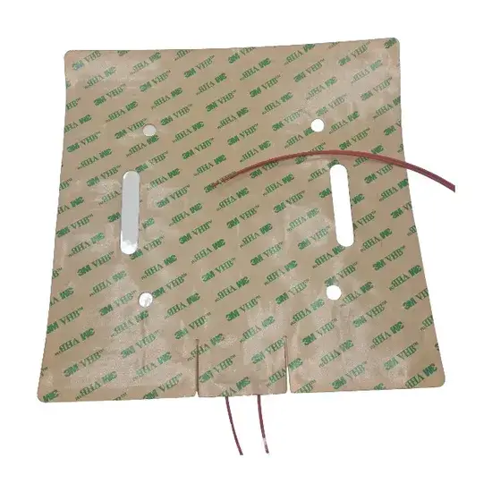 Bộ gia nhiệt polyimide điện 12X39mm 12V 4.8W cho máy in 3D