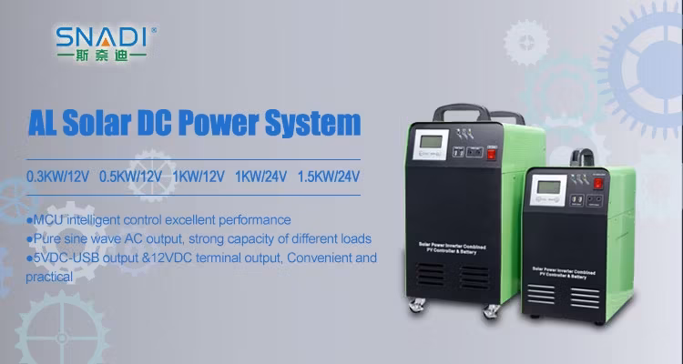 Giải pháp năng lượng mặt trời cho gia đình 500W, hệ thống điện AC/DC và sóng sine thuần hình ảnh 12-description