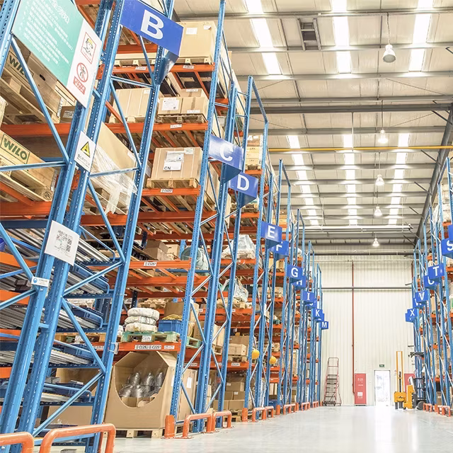 Kệ pallet thép Euro được chứng nhận CE cho hệ thống lưu trữ kho nặng hình ảnh 12-description