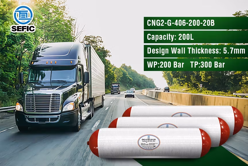 Bình khí nén tự nhiên tiện lợi dành cho xe tải, giải pháp tiết kiệm không gian hình ảnh 12-description