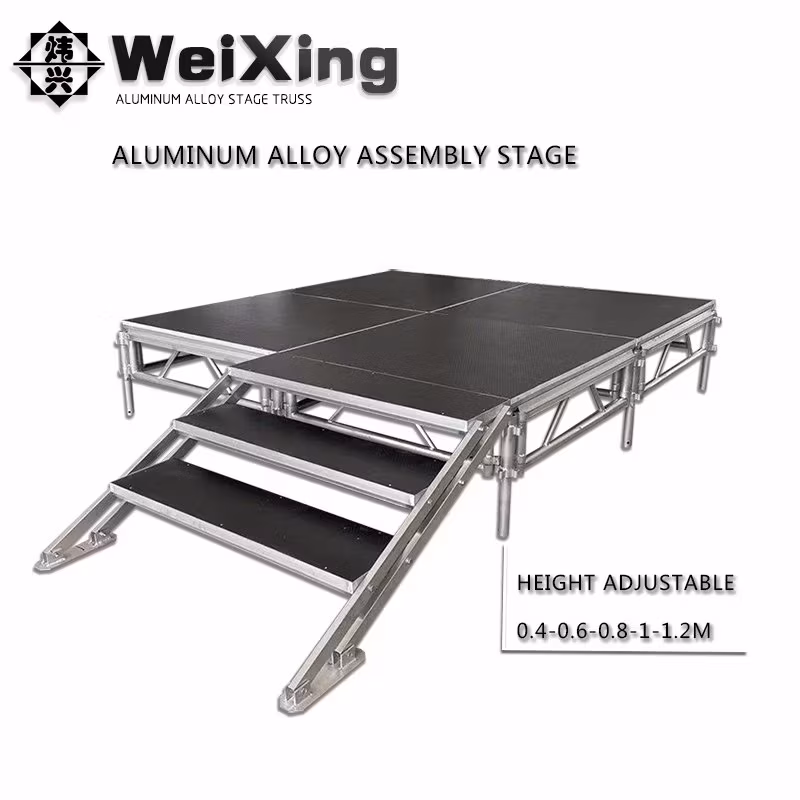 Sân khấu cưới cao cấp 40X20FT từ hợp kim nhôm với hệ thống ánh sáng tinh tế hình ảnh 12-description