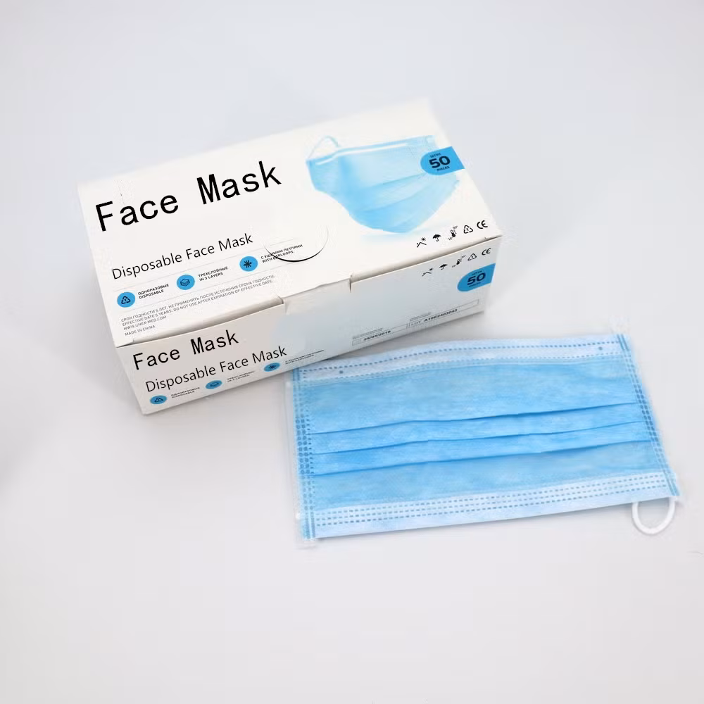 50 khẩu trang che mặt unisex, sản phẩm chăm sóc sức khỏe chất lượng cao hình ảnh 12-description