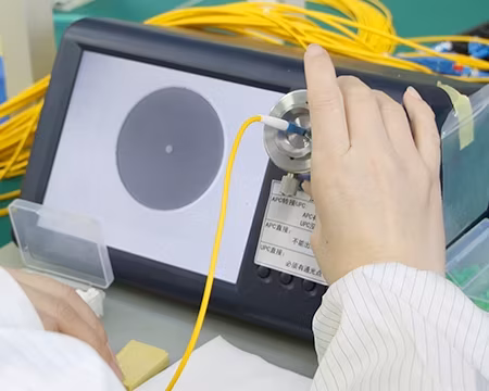 Bộ chuyển đổi quang học đa chế độ Simplex SC-SC OM4 màu tím - Sản phẩm chất lượng cao hình ảnh 12-description