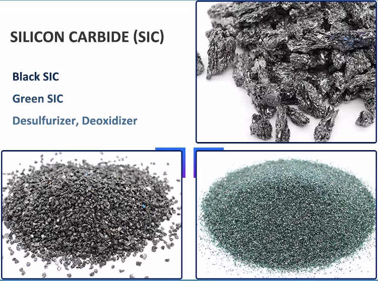 Silicon Carbide Garde Metallurgical Deoxidizer - Sự lựa chọn hoàn hảo cho sản xuất kim loại và đúc hình ảnh 12-description
