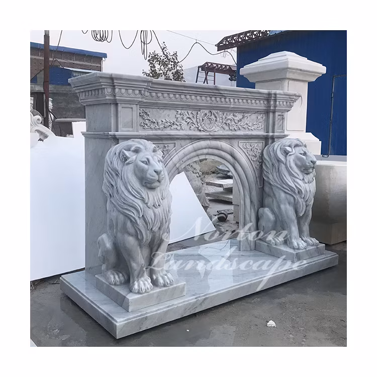 Bộ khắc đá tùy chỉnh cho lò sưởi - sự lựa chọn hoàn hảo cho nội thất đơn giản hình ảnh 12-description
