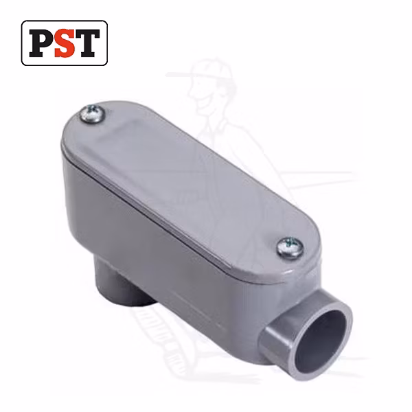 Đầu nối điện nhôm kết hợp với nắp đậy nhôm một chiều hình ảnh 12-description