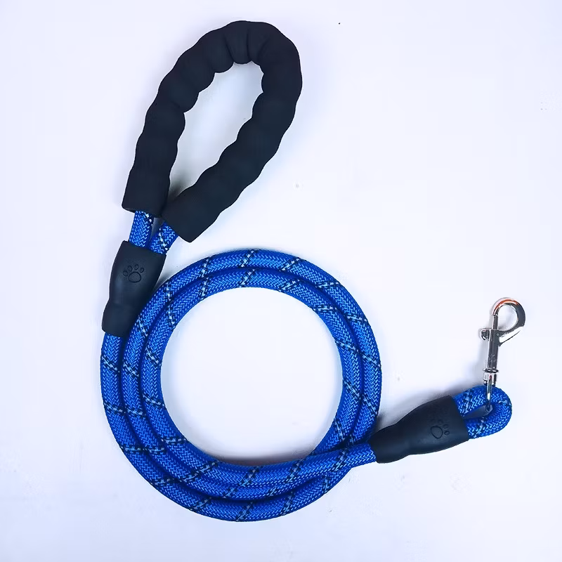 Bộ dây dắt chó bằng chất liệu nylon mềm, phù hợp cho việc đi bộ hình ảnh 12-description
