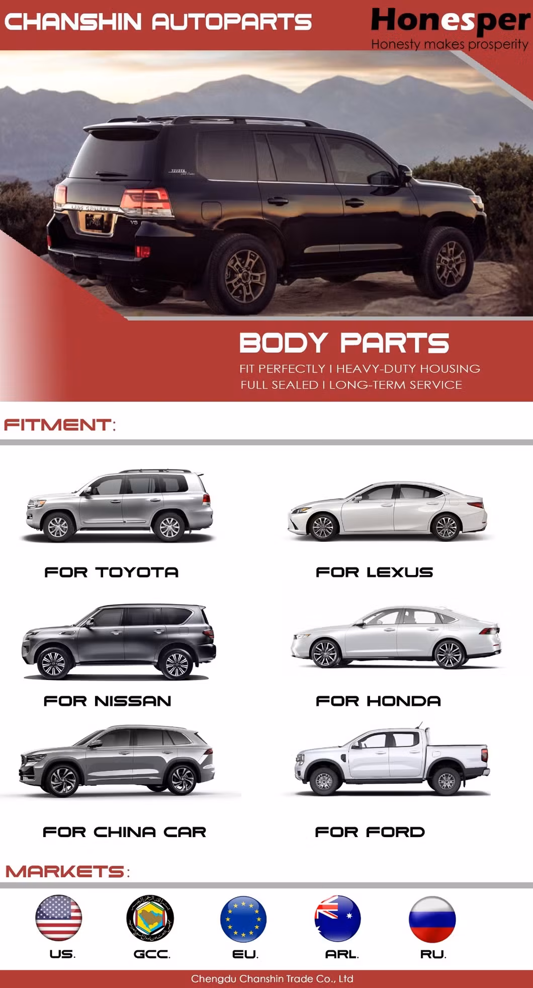 Phụ tùng ô tô bán buôn: phụ kiện kim loại gia cố cản trước cho Toyota Highlander Crown Kluger 52021-0e130 Axuh hình ảnh 12-description