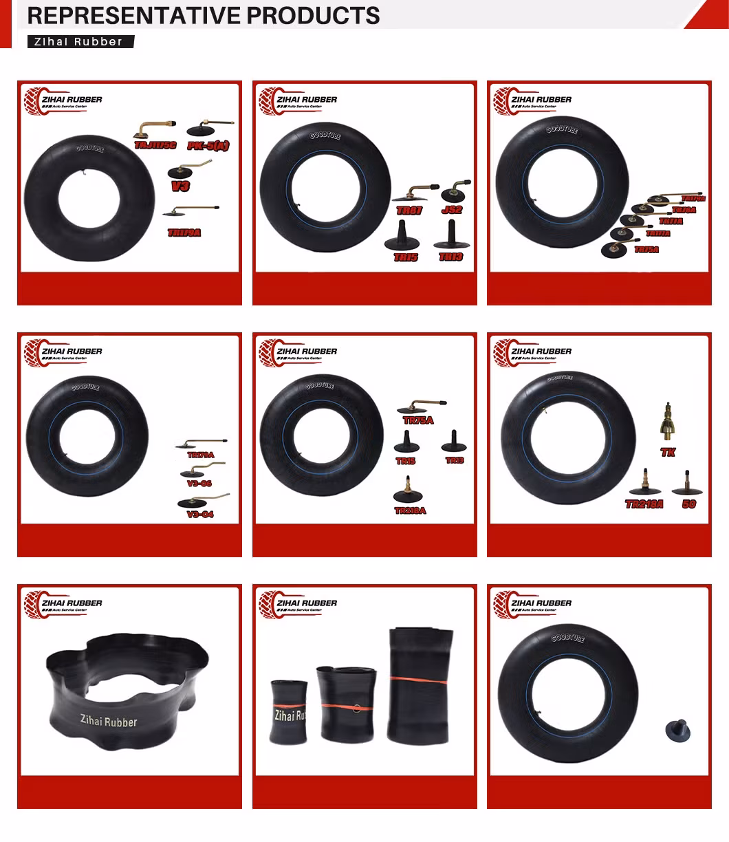 Cao su tự nhiên Butyl TBR - Ống trong van bánh xe xe tải nhẹ LTR - Bán buôn giá tốt nhà máy sản xuất ống cao su hình ảnh 12-description