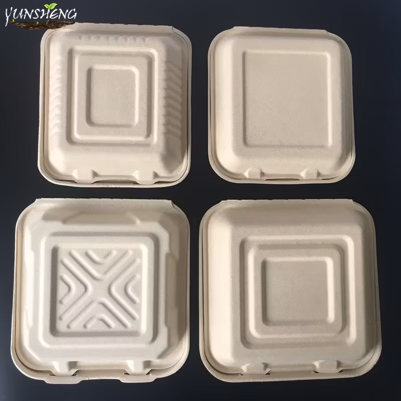 Hộp đựng cơm sinh học một lần từ tre hoặc bã mía, là lựa chọn hoàn hảo cho bữa tối và đồ ăn mang đi hình ảnh 12-description