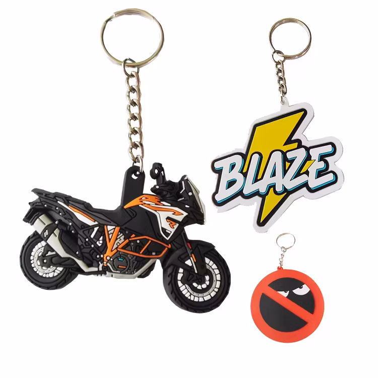 Logo tùy chỉnh chất lượng cao được thiết kế bởi nhà sản xuất, móc chìa khóa kim loại độc đáo hình ảnh 12-description