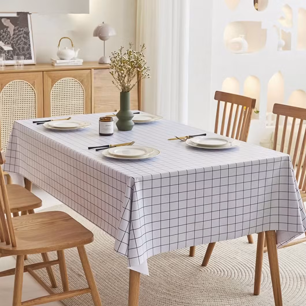 Vật liệu PVC Vinyl chịu nhiệt dành cho trải bàn ăn bếp hình ảnh 12-description