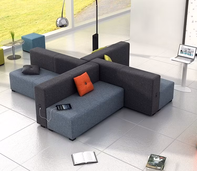 Bộ ghế sofa tiếp khách vải cao cấp, thiết kế hiện đại và linh hoạt cho nội thất hình ảnh 12-description