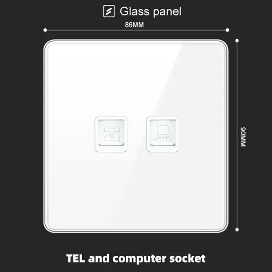 Tiêu đề mới: Ổ cắm điện tường loại C với tính năng sạc USB và cấp nguồn điện