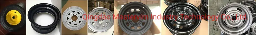 Bánh xe thép mô-đun trắng không sọc - 5 Bu-lông, 1660 Tải trọng tối đa - Kích thước 13X4.5 hình ảnh 14-description