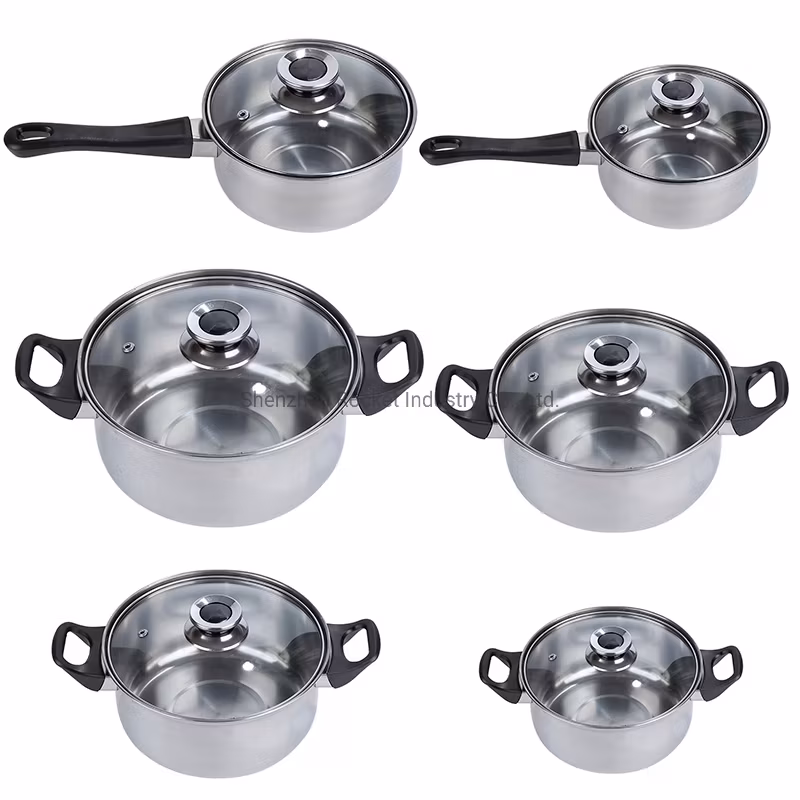 Bộ nồi inox với tay cầm Bakelite - Lựa chọn hoàn hảo cho bộ dụng cụ nấu ăn trong nhà bếp hình ảnh 13-description