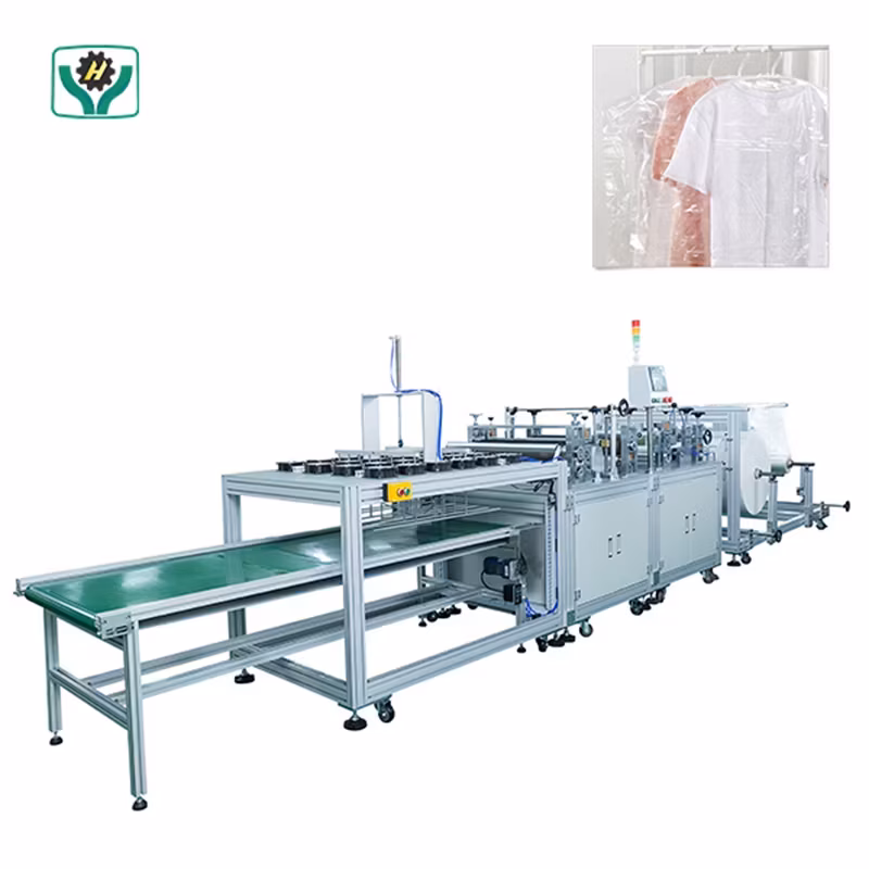 Máy vải không dệt tự động, phù hợp cho sản xuất hàng loạt túi đựng áo vét hình ảnh 13-description