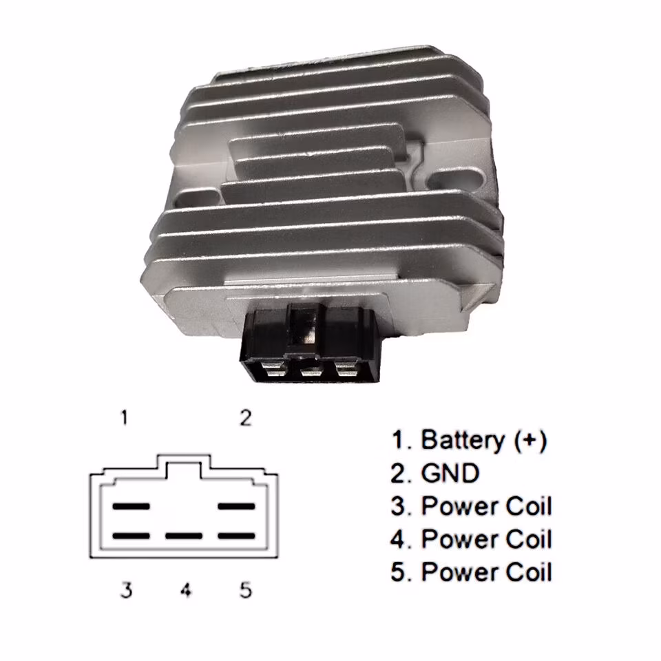 Bộ điều chỉnh điện áp cho xe máy Hyosung 125 32800-H01-413 - Sản phẩm chất lượng hình ảnh 13-description