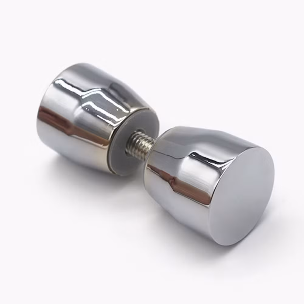 Cửa kính hợp kim nhôm tích hợp tay nắm đôi cho phòng tắm hiện đại hình ảnh 13-description