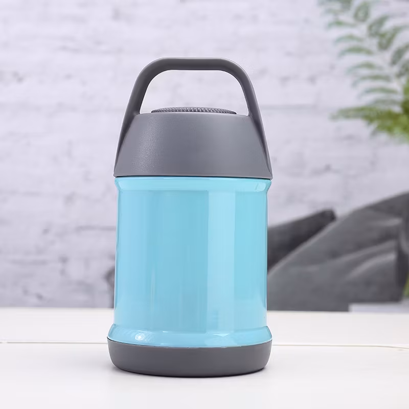 Bát ăn trưa đựng súp giữ nhiệt bằng thép không gỉ, tiện lợi với tay cầm và nắp đậy hình ảnh 13-description