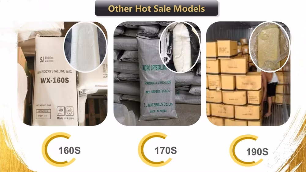 Slab Ceresin 160s 170s 190s - Sáp vi mô chất lượng cao dành cho sử dụng trong dầu khoáng hình ảnh 13-description