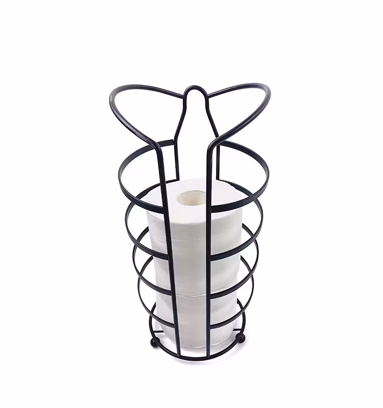 Giá đỡ lưu trữ cuộn giấy vệ sinh phòng tắm đứng tiện lợi hình ảnh 13-description