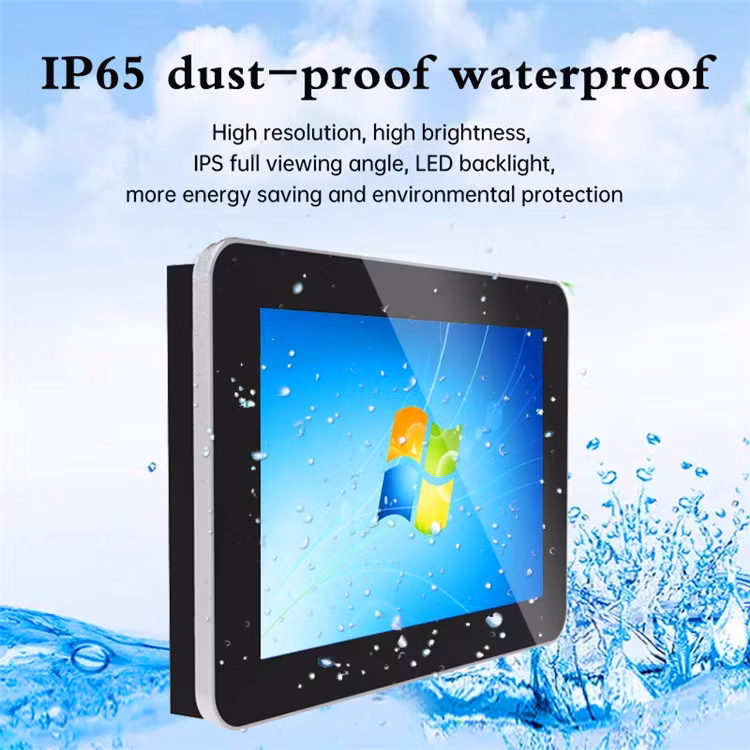 Máy tính cảm ứng panel PC 10.1 inch đáng tin cậy với bộ nhớ J6412 CPU nhúng công nghiệp hình ảnh 13-description