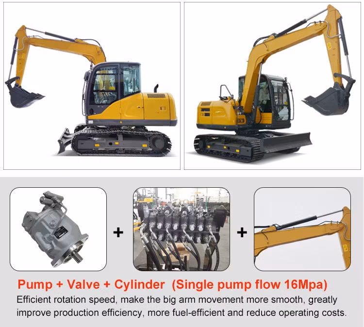 Máy xúc lội nước thủy lực cỡ nhỏ OEM 925: Sản phẩm Nicosail Mini đáp ứng tiêu chuẩn mới ISO9001: 2000 hình ảnh 13-description