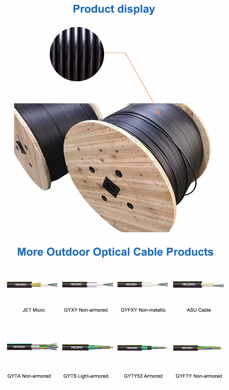 Cáp quang lõi đơn GYXTW 12 G652D: Sự lựa chọn hiệu quả cho hệ thống mạng hình ảnh 13-description
